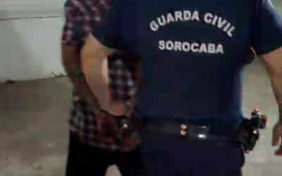 Suspeito de roubo a idosos é preso pela GCM Sorocaba após fuga pelas ruas centrais