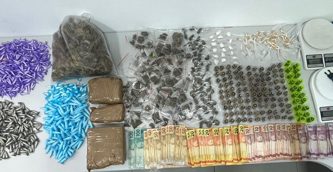 Traficante é preso com drogas e placa adulterada em Sorocaba