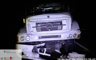 Acidente na Rodovia Castelo Branco quase termina em tragédia em Porangaba