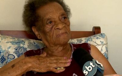 Idosa, de 101 anos, deixa exemplo para mães