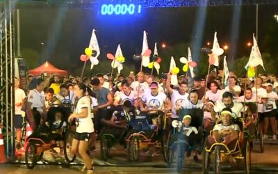 Mais de 1500 pessoas participam de corrida de rua noturna em Sorocaba