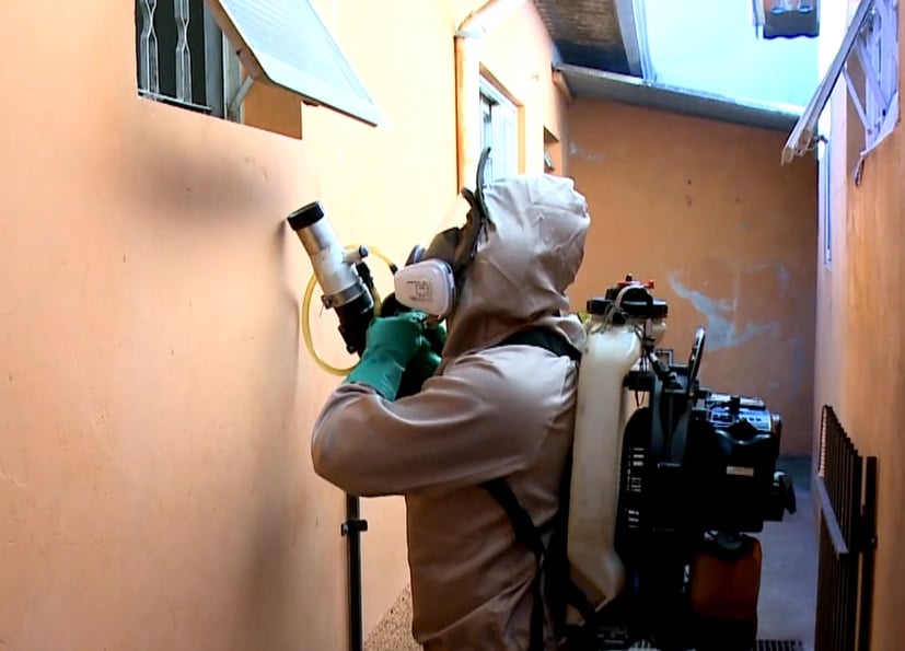 Nebulização é feita em bairros com maior incidência da dengue em Sorocaba
