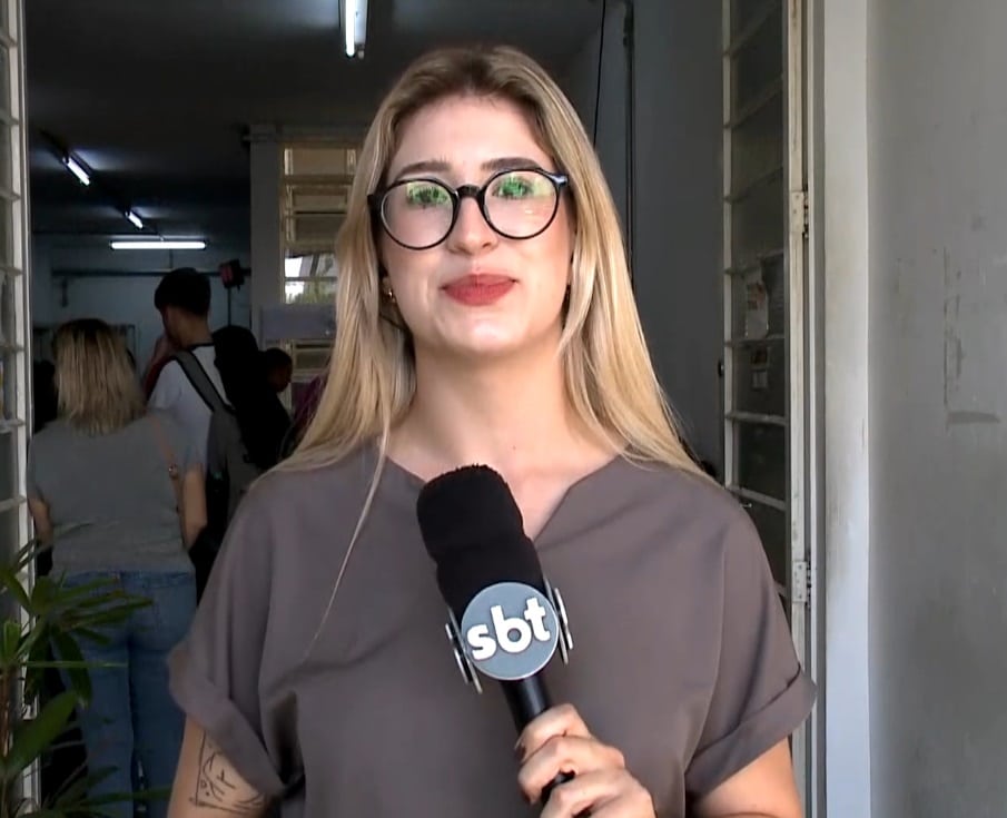 Repórter Nicole Bonentti falando sobre o assunto.