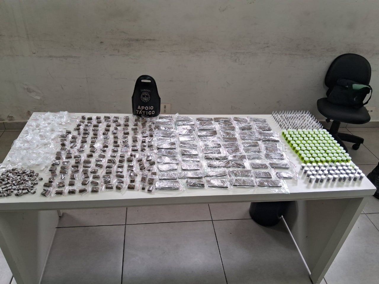 Homem é preso com mais de mil porções de maconha em Jundiaí