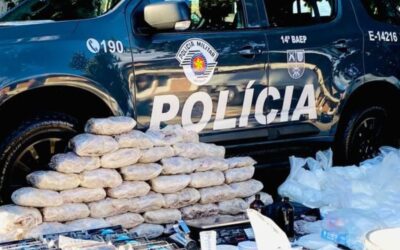 181 kg de cocaína são apreendidos em veículos em Boituva