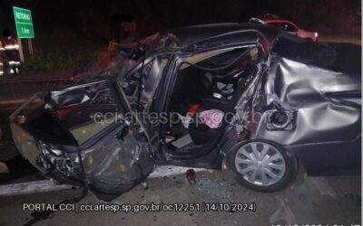 Acidente na Rodovia Francisco Alves Negrão deixa três mortos