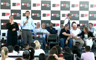 Governador de São Paulo participa da entrega de obras em Boituva