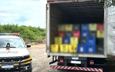 Polícia Rodoviária apreende carga de bebidas falsificadas em Itu