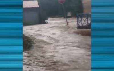 Chuva forte provoca alagamentos em pontos de Sorocaba e danos em escola