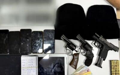 Polícia prende 4 homens e apreende 1 menor por tráfico de drogas em Sorocaba