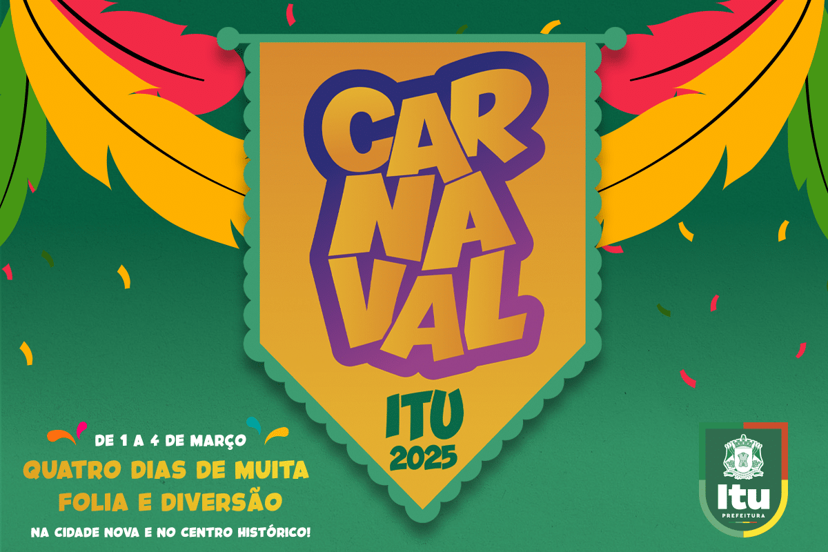 Confira a programação do Carnaval em Itu