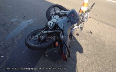 Motociclista morre em acidente na Rodovia Antônio Romano Schincariol, em Cerquilho