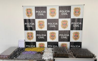 Polícia Civil apreende grande quantidade de drogas em operação em Votorantim
