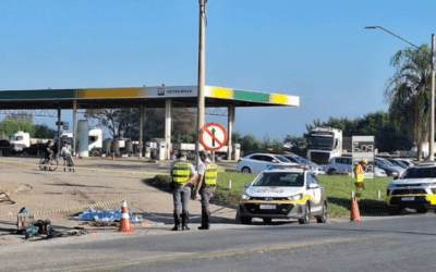 Ciclista morre atropelado por carreta em Votorantim