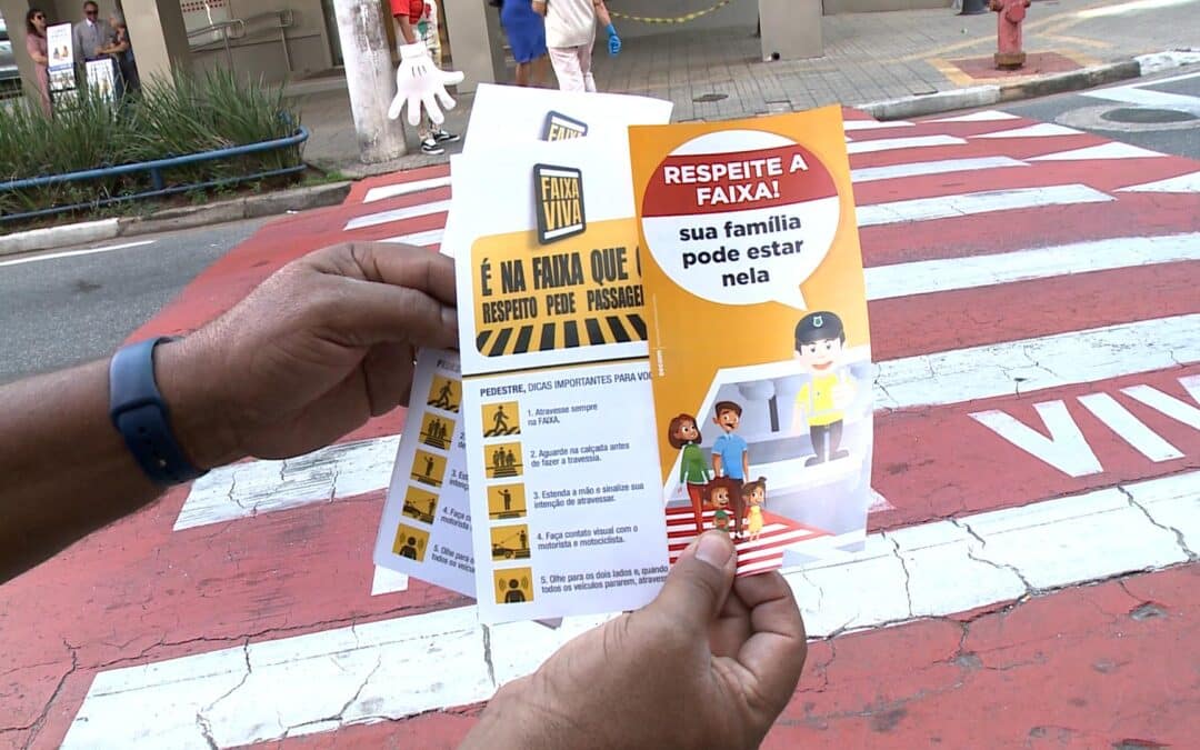 Maio Amarelo começa com ações de conscientização no trânsito em Sorocaba