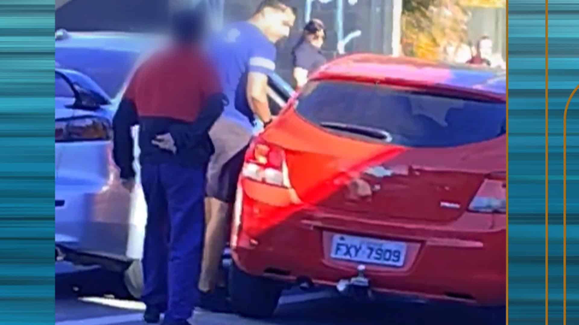 briga de trânsito em Sorocaba