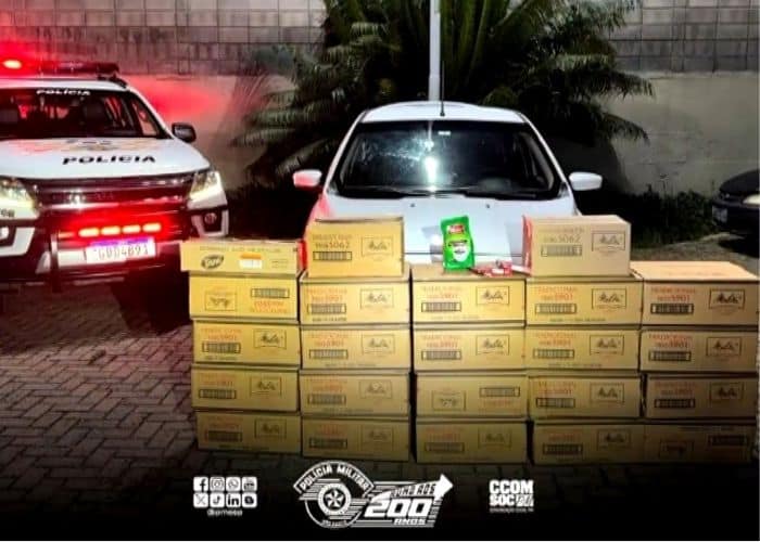 Duas pessoas foram presas em Jundiaí com 420 kg de café