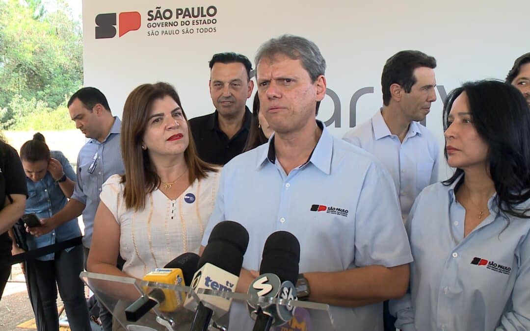 Governador Tarcísio anuncia duplicação da rodovia Francisco Alves Negrão em Itapeva