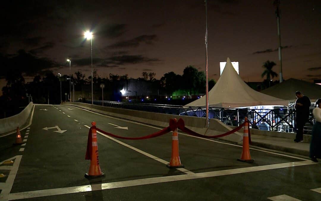 Viaduto é inaugurado na zona industrial em Sorocaba