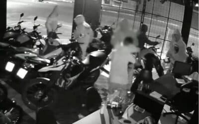Quadrilha ataca três lojas de motocicletas na mesma noite