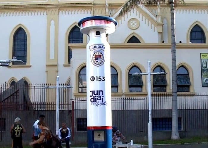 Torres de segurança fazem monitoramento 24 horas em pontos estratégicos de Jundiaí