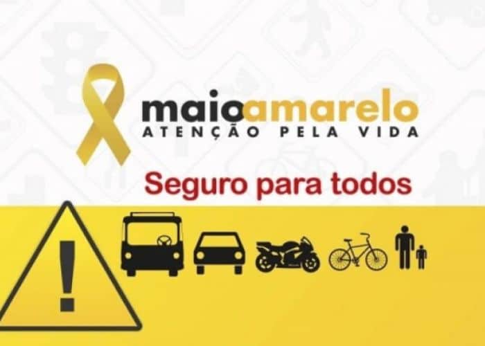 Ações do maio amarelo conscientizam pedestres e motoristas em rodovias da região