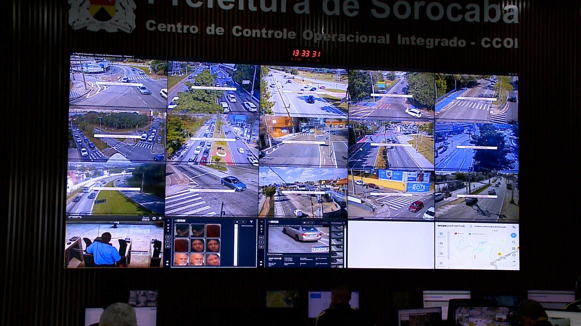 Sistema já ajudou na prisão de 14 pessoas e integra tecnologias de monitoramento e segurança em tempo real.