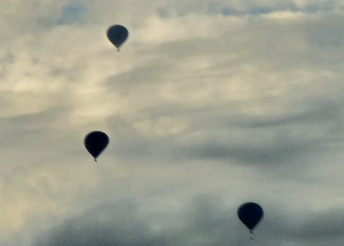 Bal&otilde;es tripulados fazem pouso fora de &aacute;rea habitual em Sorocaba