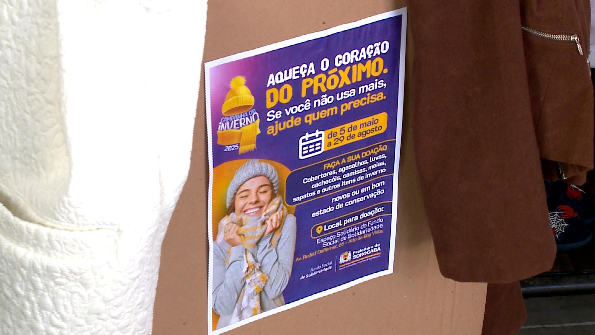 Campanha de inverno Sorocaba