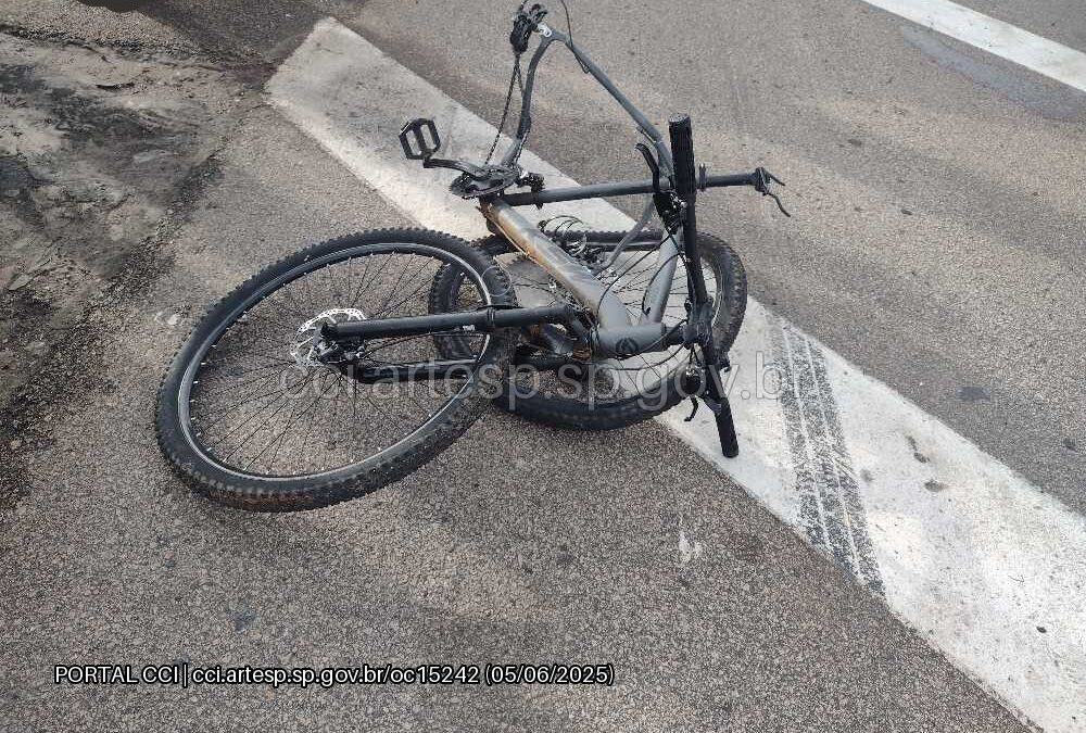 Ciclista morre após ser atropelado por carro em Porto Feliz
