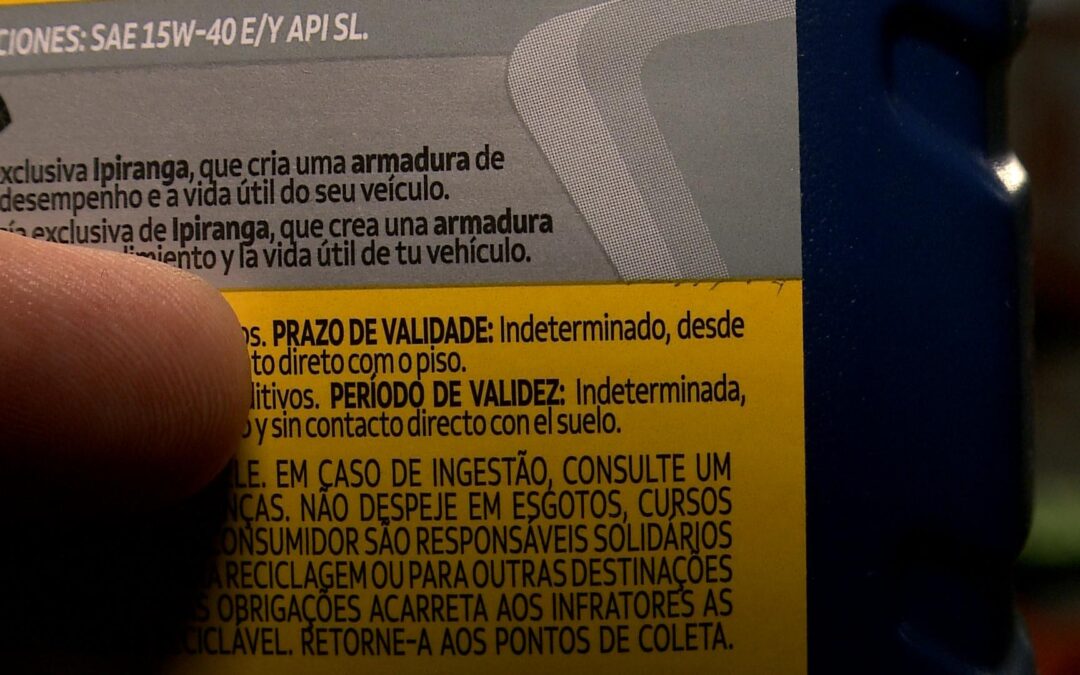 Produtos automotivos também têm validade e exigem atenção para garantir segurança