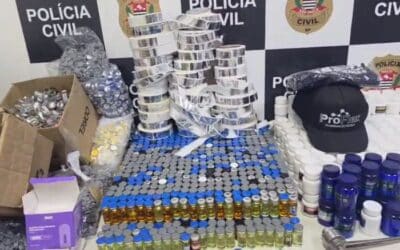 R$ 500 mil em anabolizantes são apreendidos em Várzea Paulista