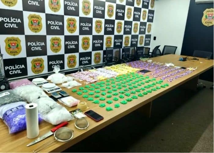 Três pessoas presas por tráfico de drogas, em Itapetininga