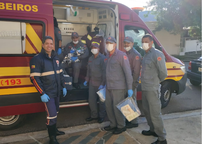 Parto de urgência é realizado no Jardim Eucaliptos; mãe e bebê passam bem