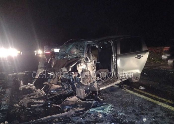 Acidente na Marechal Rondon em Tiet&ecirc; mata motorista e deixa tr&ecirc;s feridos graves