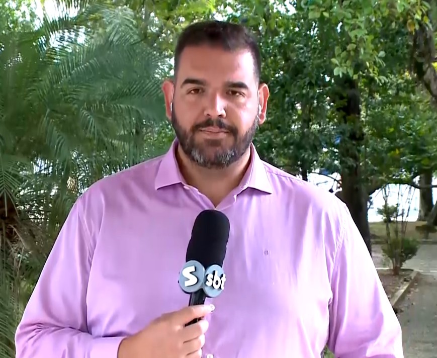 Rep&oacute;rter Rodolfo Quaranta falando sobre o caso.