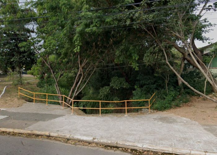 C&oacute;rrego onde corpo foi encontrado