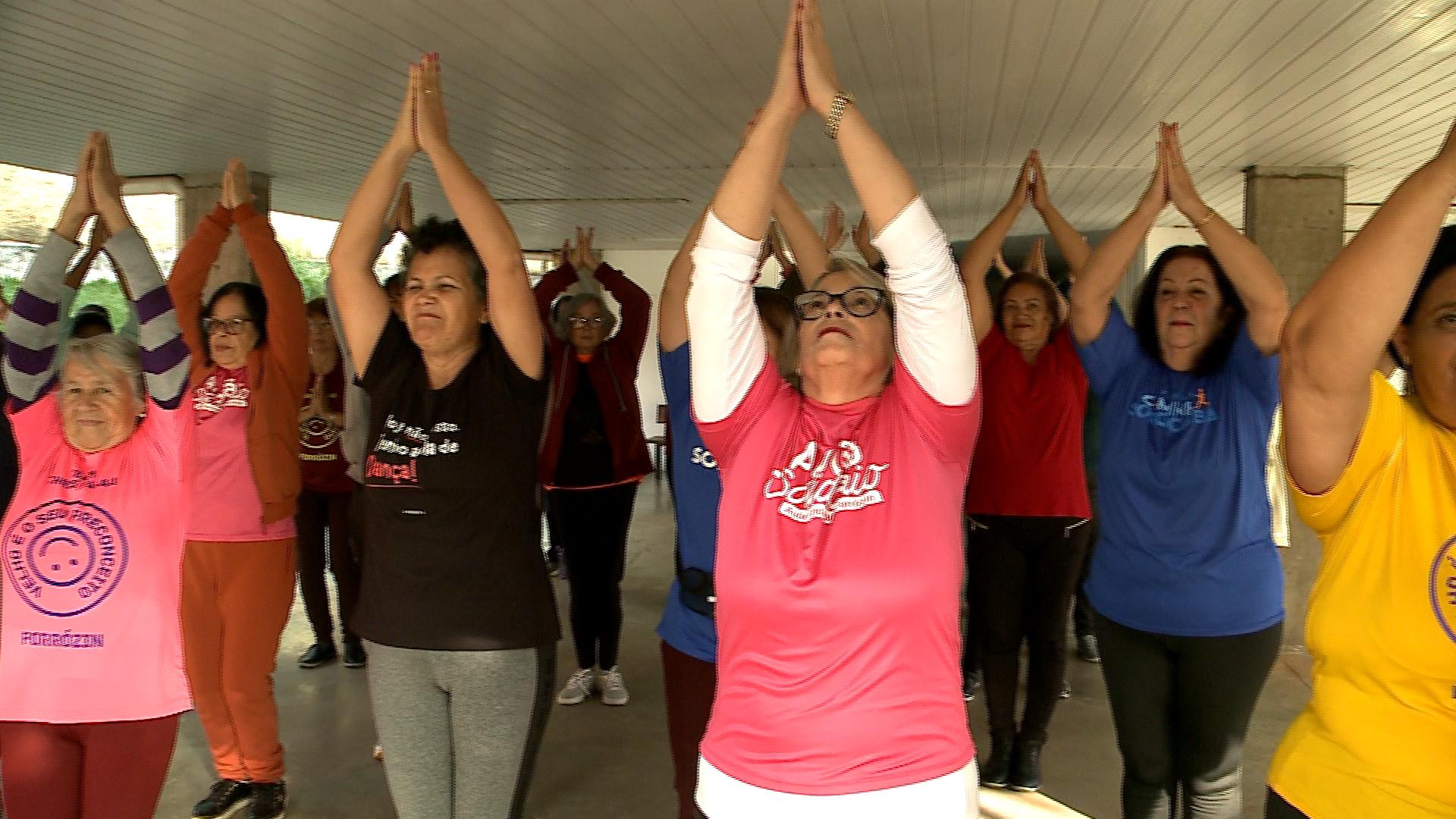 exerc&iacute;cios em UBSs de Sorocaba