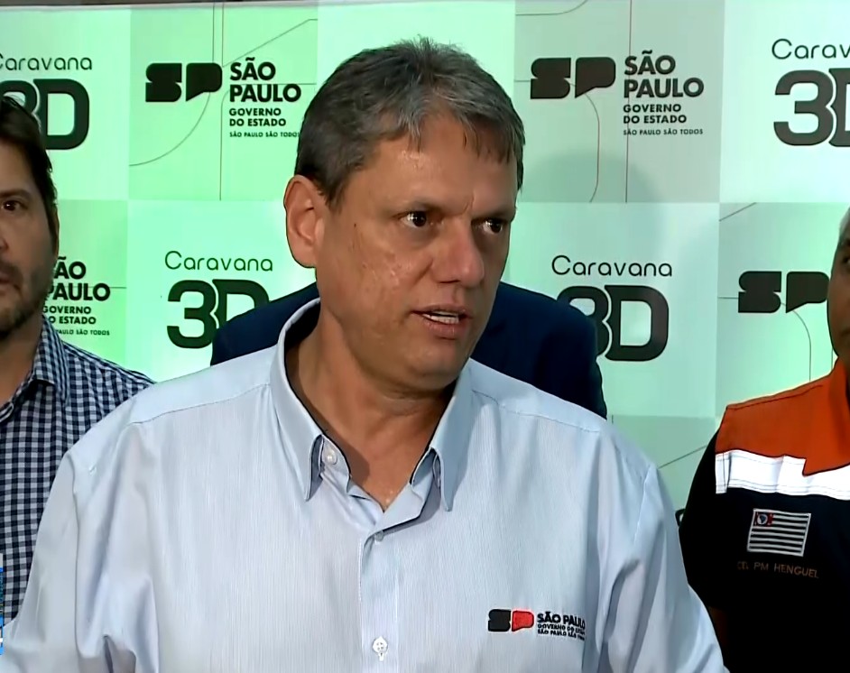 Tarc&iacute;sio de Freitas em entrevista.