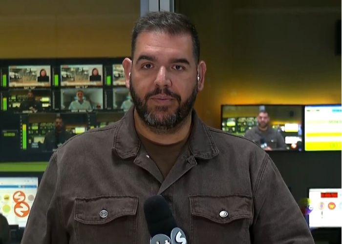 Rep&oacute;rter Rodolfo Quaranta falando sobre o caso.