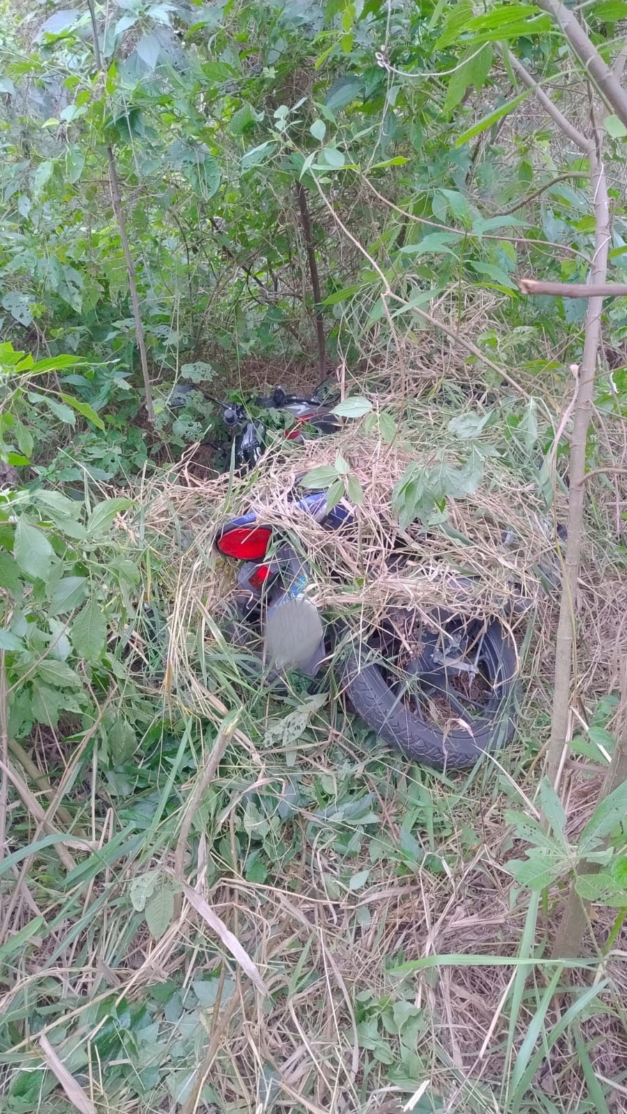 Motos furtadas s&atilde;o encontradas no mato em Sorocaba