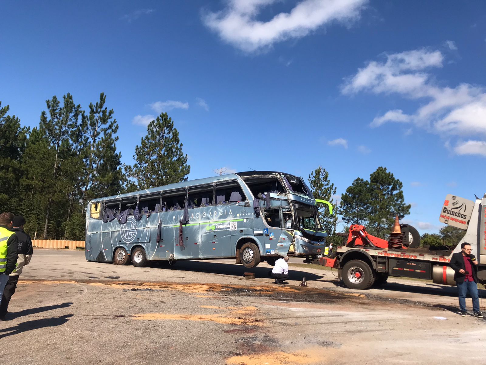Acidente &ocirc;nibus Itapetininga