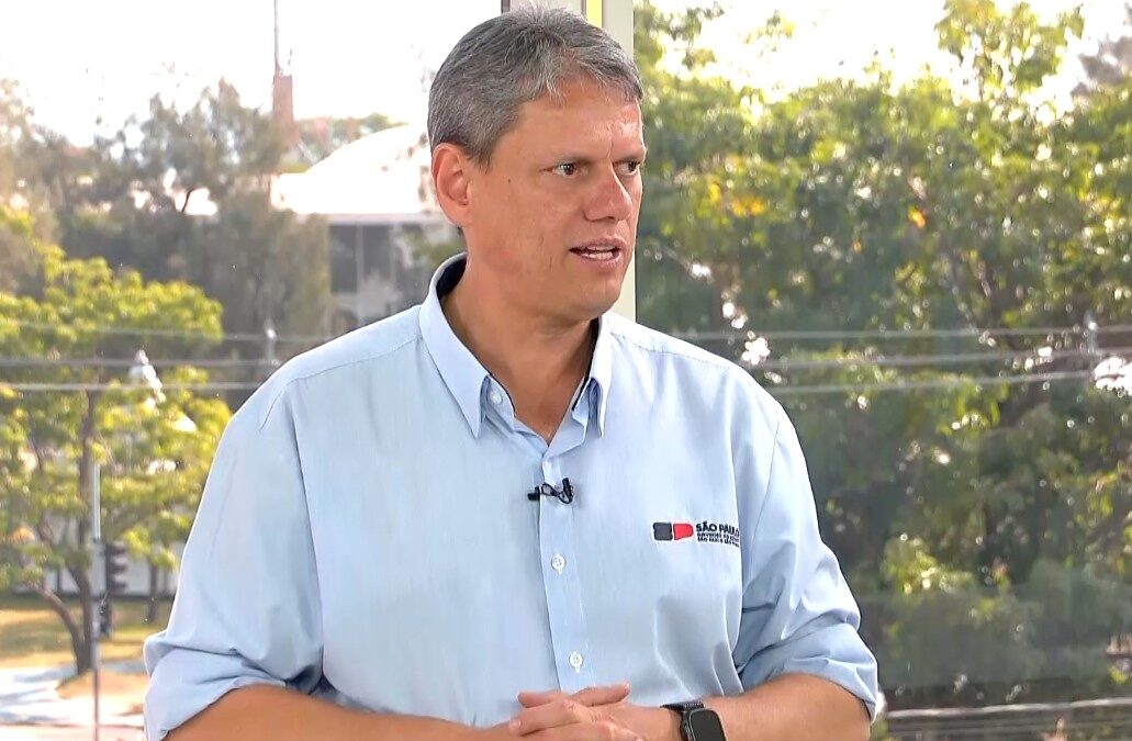 Governador Tarcísio confirma R$ 42 bilhões em investimentos para a região e fala à TV Sorocaba SBT