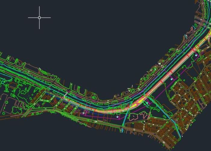 marginal direita do rio Sorocaba