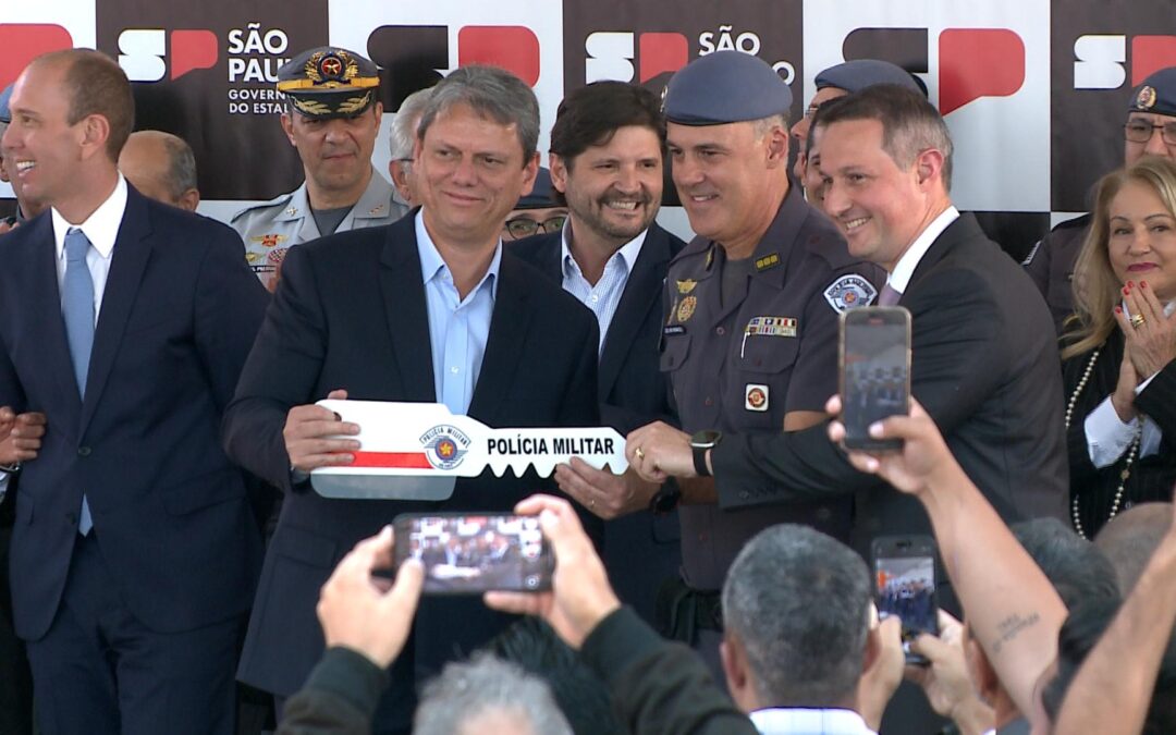 Governador Tarcísio entrega novas unidades policiais e reforça segurança em Sorocaba