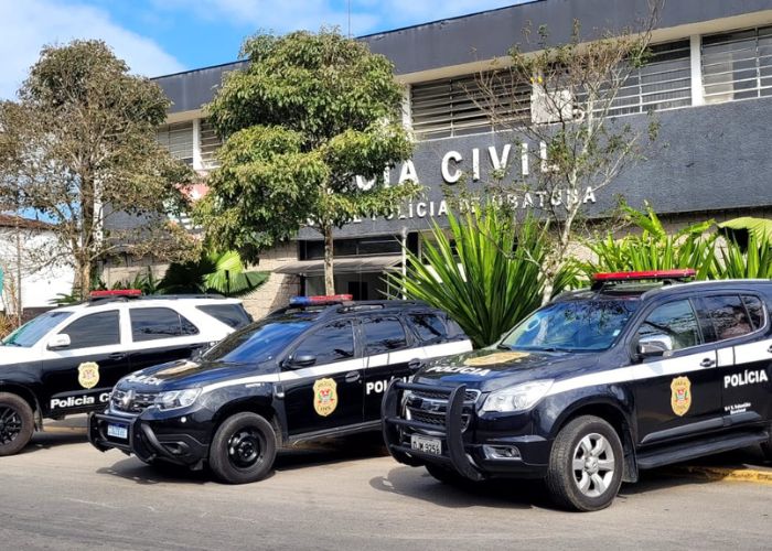 Fachada da Delegacia de Ubatuba