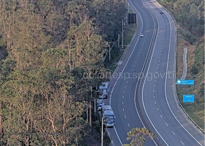 Motociclista morre ap&oacute;s colis&atilde;o frontal com &ocirc;nibus em Alum&iacute;nio