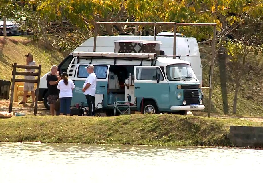Piedade recebe primeiro encontro de motorhomes, com cerca de 60 veículos