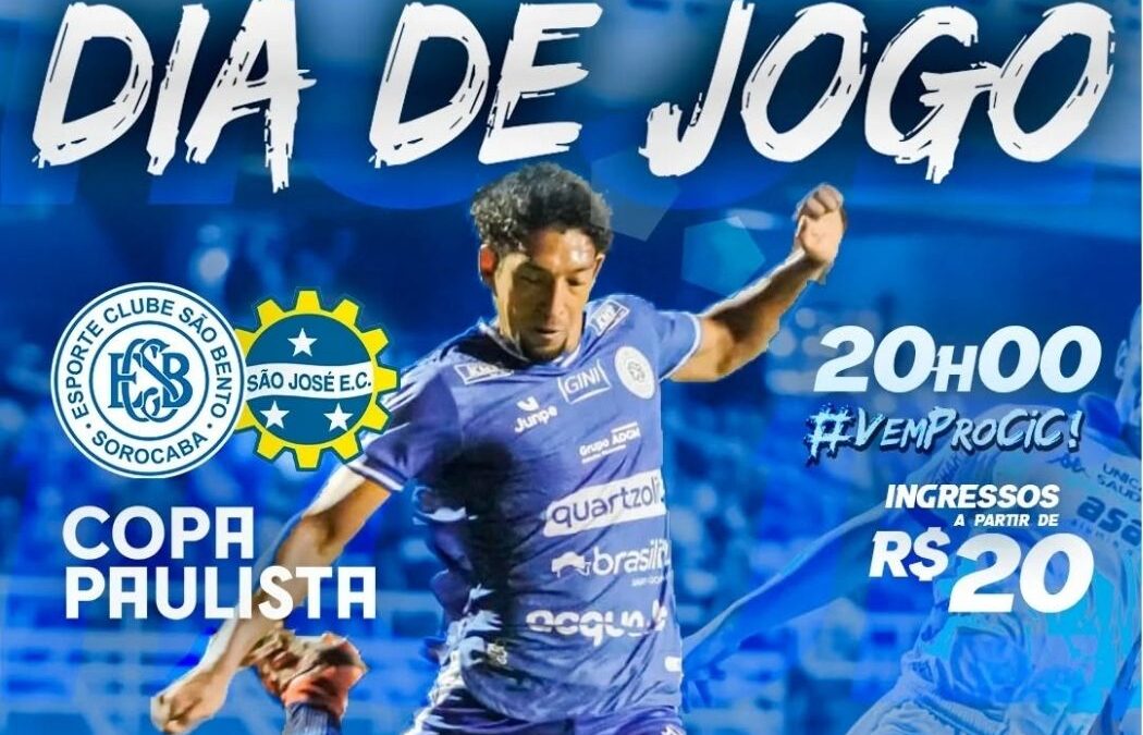 São Bento joga hoje (25) pelas oitavas de final da Copa Paulista