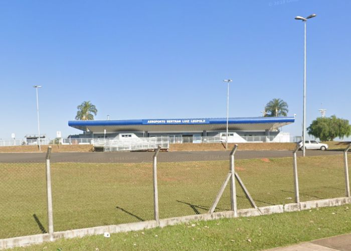 Fachada do Aeroporto de Sorocaba